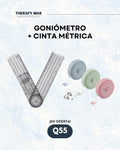 Goniómetro + cinta métrica retráctil