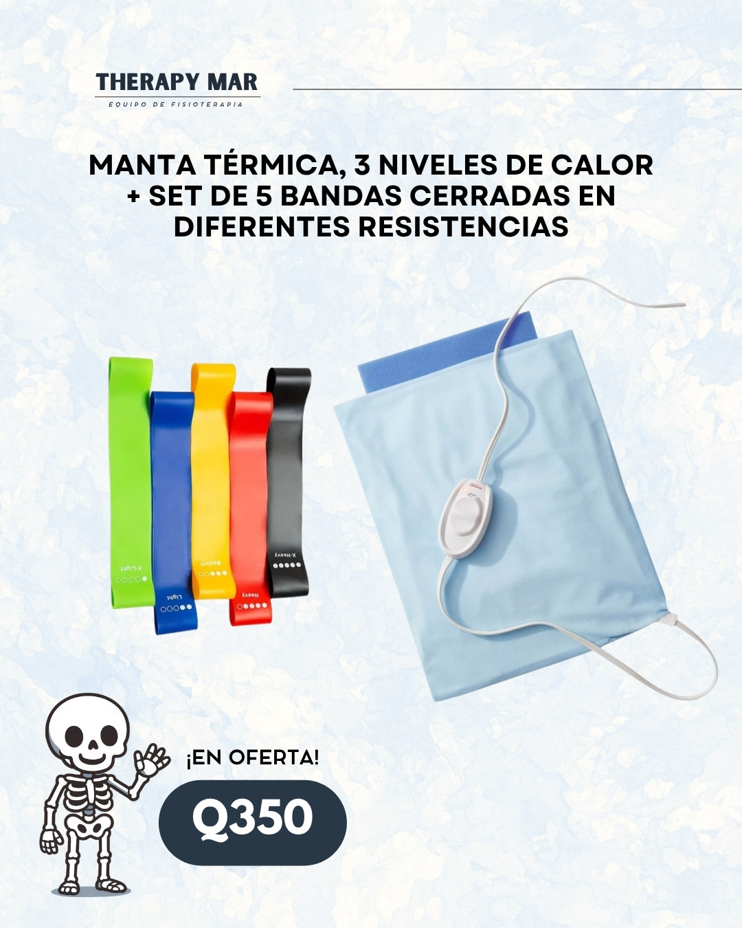 Manta térmica + set de bandas cerradas
