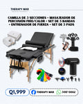Camilla de 3 secciones