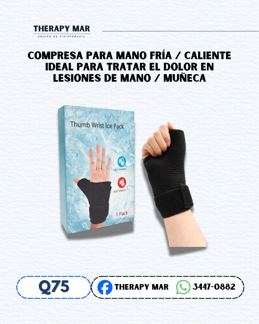 Compresa de gel frío/calor