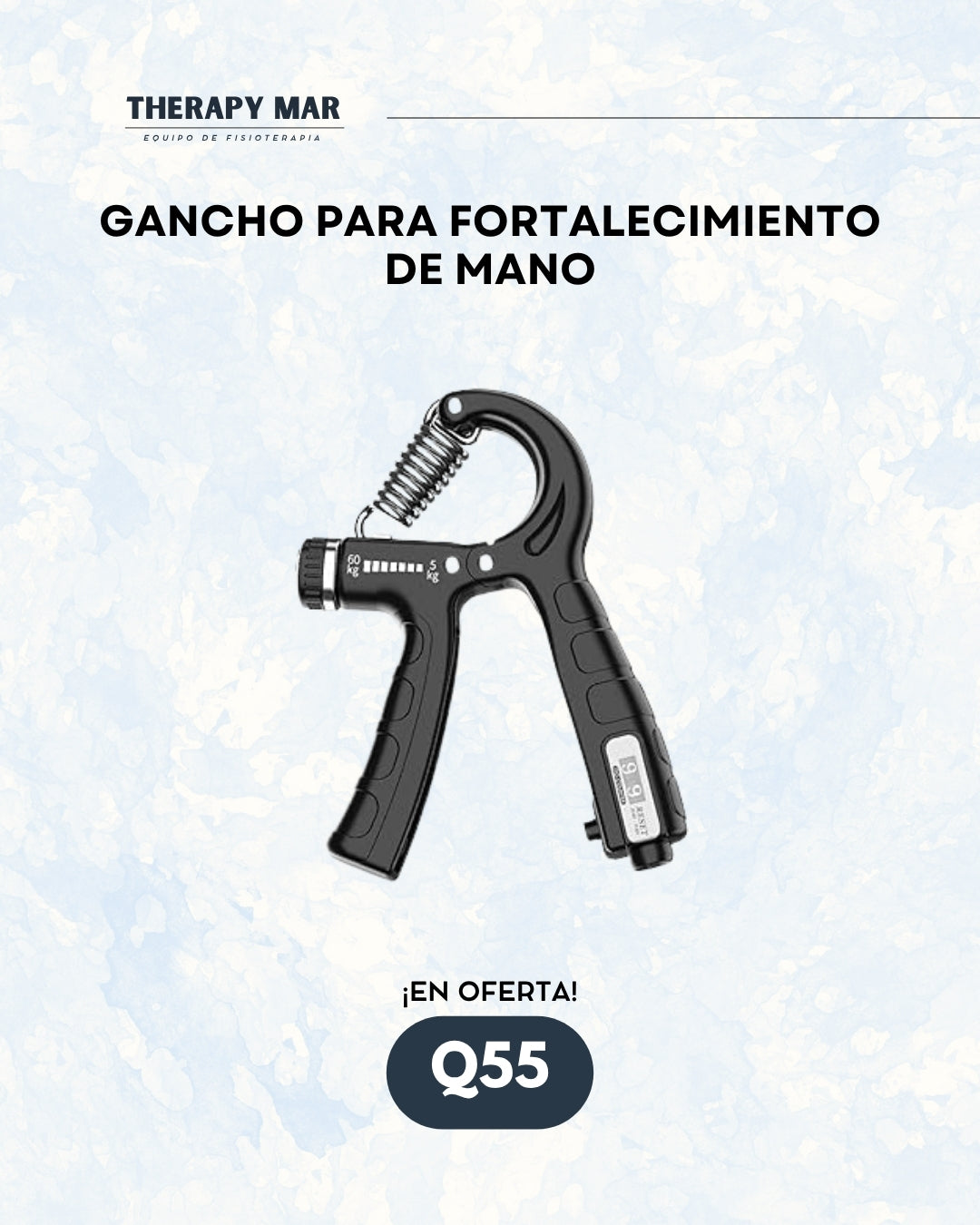 Gancho para fortalecimiento de mano