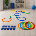 Set de 10 aros + clips de conexión para aros