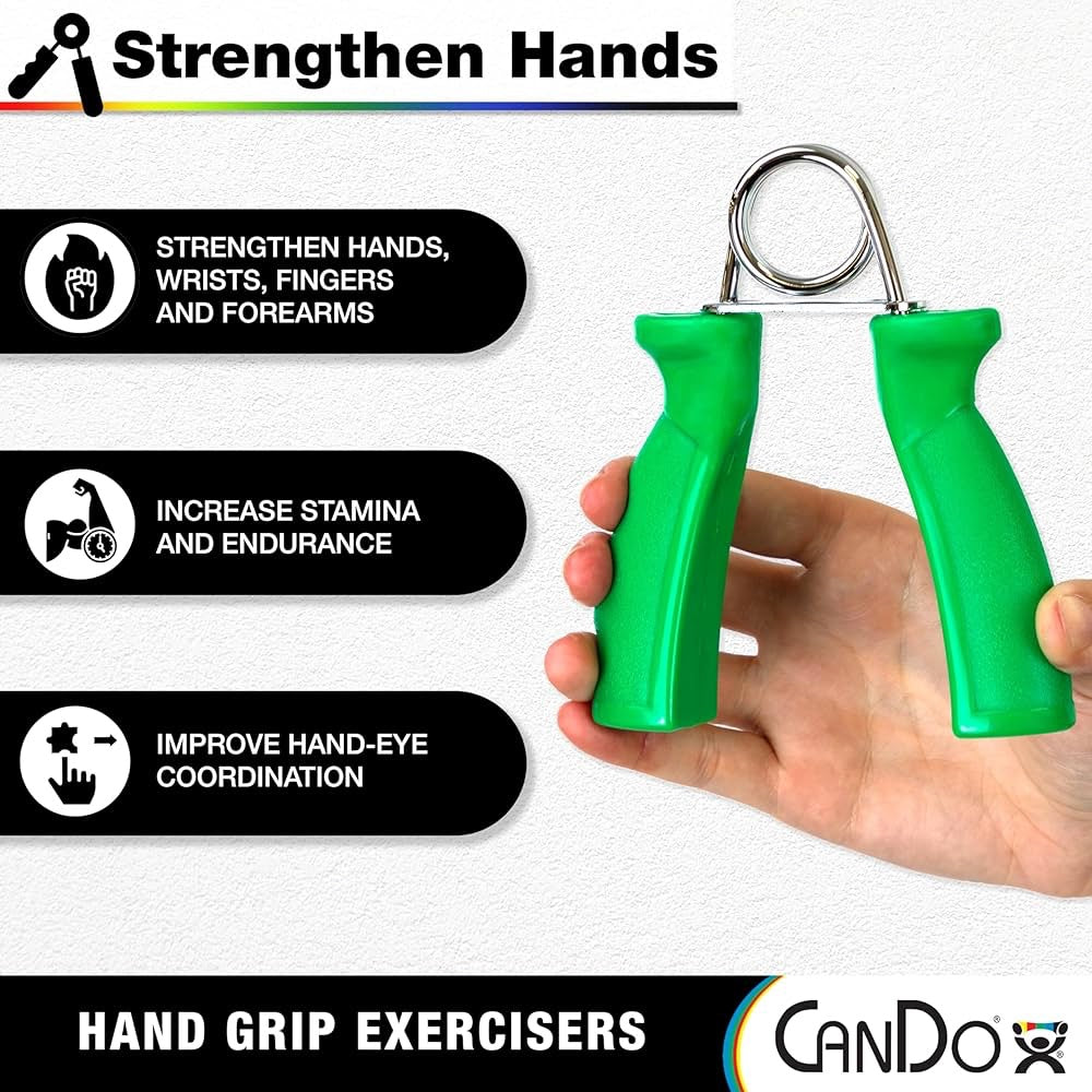 Entrenadores de fuerza y rehabilitación de mano (set de 4 unidades)