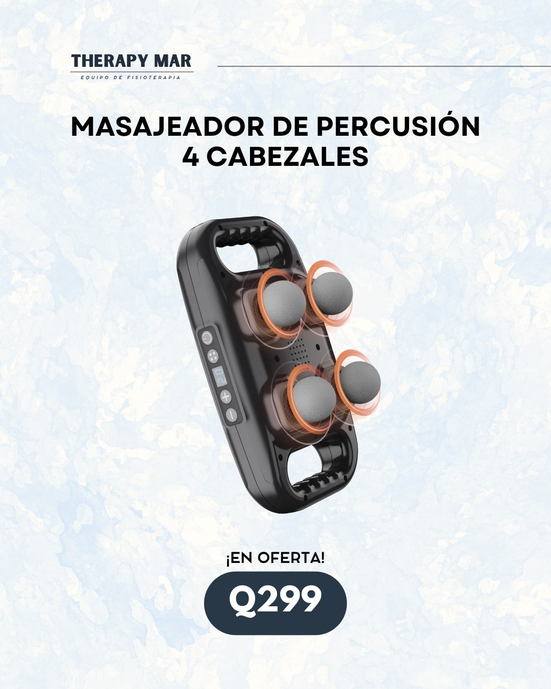 Pistola de percusión (4 cabezales)