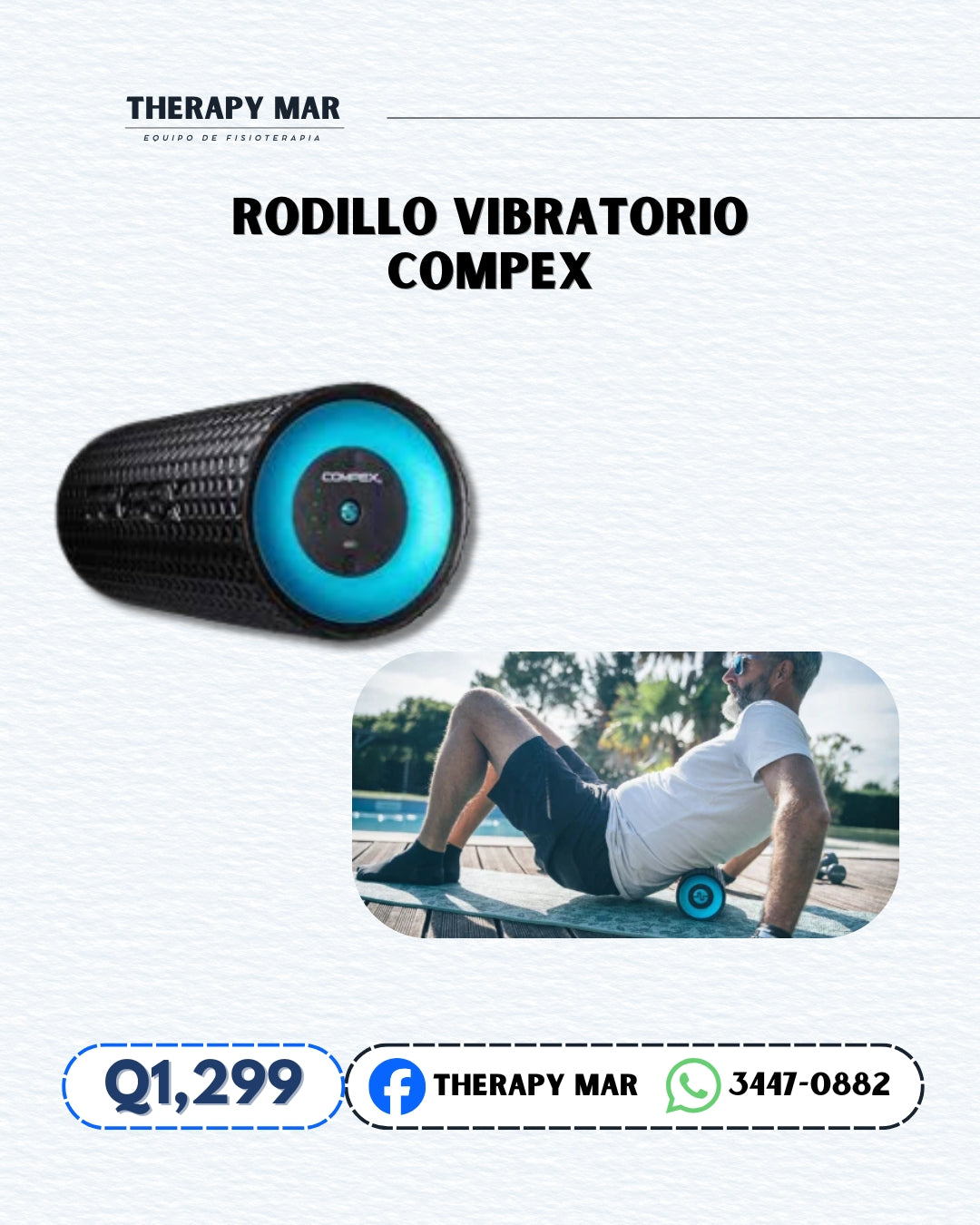 Rodillo vibratorio Compex