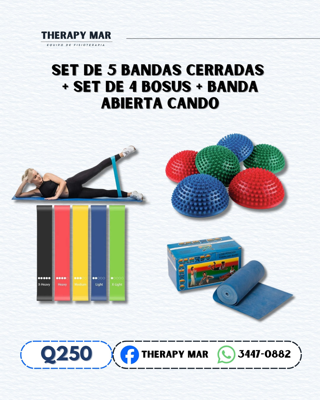 Bandas + bosus + banda abierta