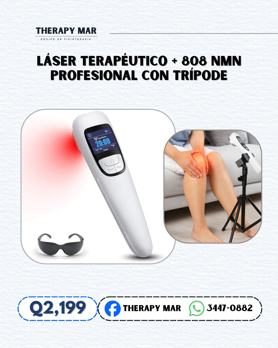 Láser terapéutico (trípode de regalo) 🎁
