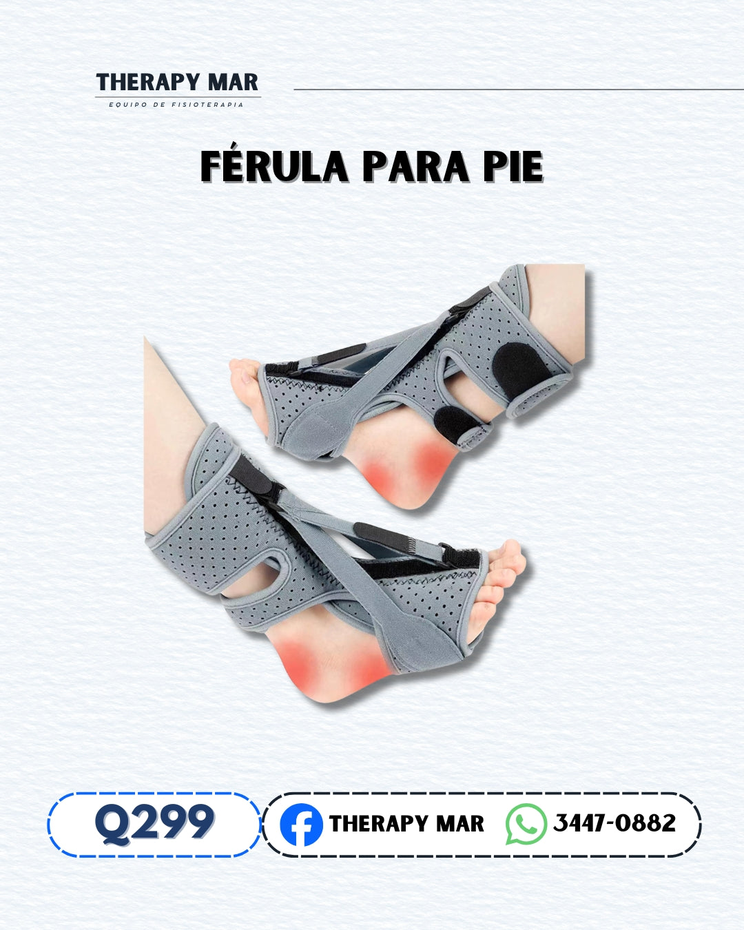 Férula para pie