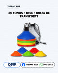 Conos para rehabilitación y entrenamiento (set de 50 unidades)