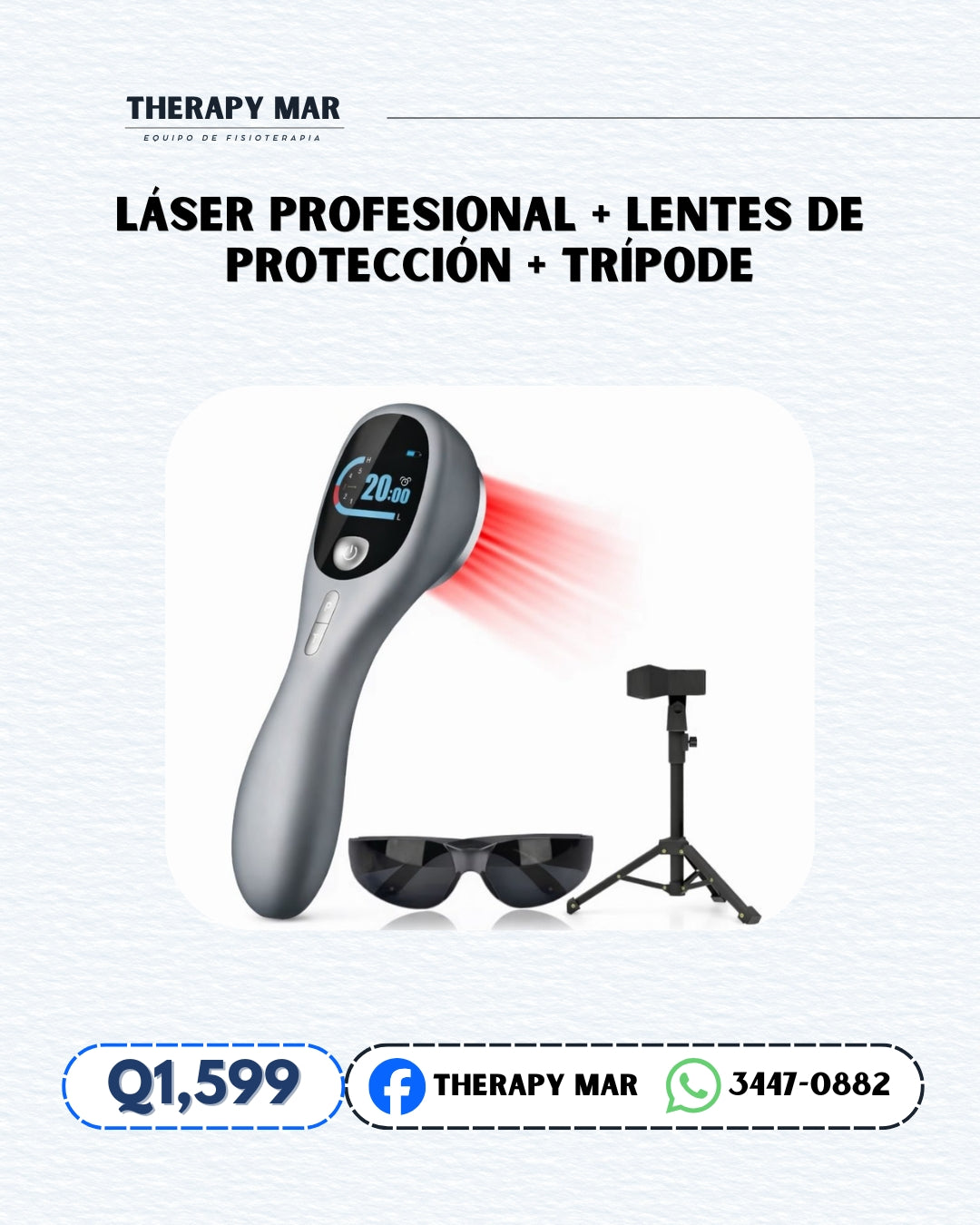 Láser terapéutico profesional