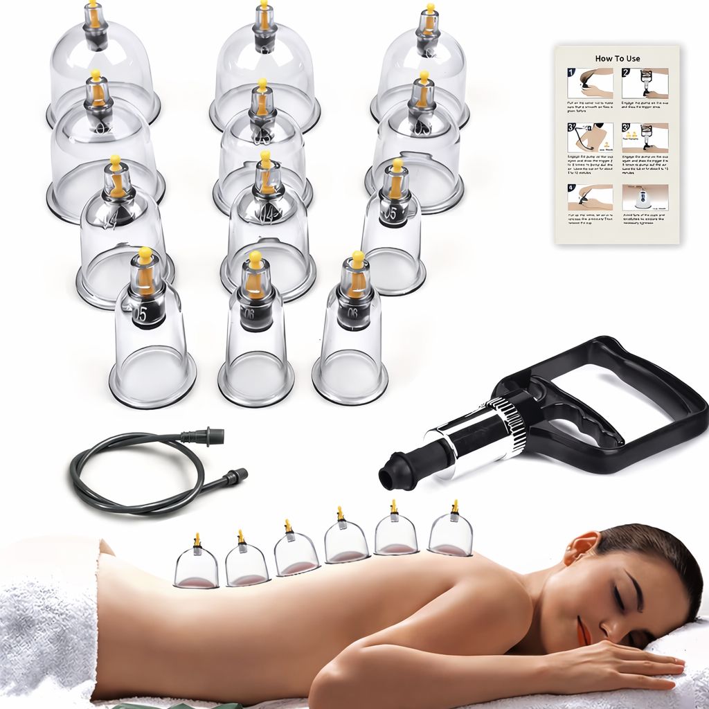 Set de cupping profesional 12 piezas