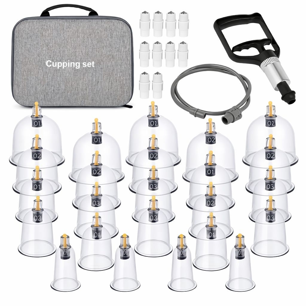 Set de cupping 24 piezas + maleta de transporte
