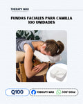 Fundas faciales para camilla